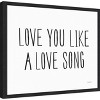 Amanti Art Valentines III Love by Leah York Canvas Wall Art Print Framed 20 x 16-in. - 3 of 4