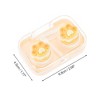 Unique Bargains Contact Lens Case Contact Lens Container Contact Lens Carrier 2.68"x1.77"x1.1" 1Set - 3 of 4