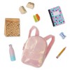 Our Generation Evie 18" School Doll in Rainbow Skirt with Backpack & Accessories Set - image 4 of 4