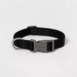 Basic Dog Collar - M - Black - Boots & Barkley™