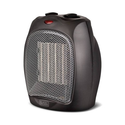 BLACK+DECKER Ceramic Heater Black