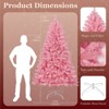 Hyleory 6ft-7.5ft Decorative Artificial Christmas Tree - 4 of 4