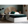 HomeStock Rattan Wall-Mounted Headboard Rainbow Natural, Full - 3 of 4
