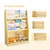 3 Tier Floor Standing Bookshelf, Modern Open Storage Display Bookshelf, Kids Bookcase Storage Organizer For Living Room Kids Room Bedroom Nursery - 2 of 4