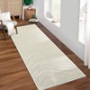 Vintage Soft Waves Rugs Non Slip Non Shedding Floor Carpet for Living Room Bedroom Nursery - 2 of 4