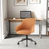 Tangkula Set of 2 Adjustable Office Chair Rolling Swivel Armchair Computer Desk Chair - 3 of 4