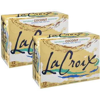 La Croix Coconut Sparkling Water - Case of 2/12 pack, 12 oz