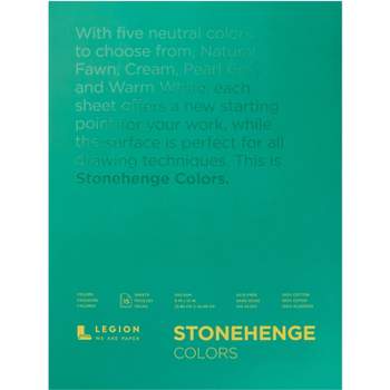 Stonehenge Aqua Block Coldpress Pad 9"X12" 10 Sheets/Pkg-White 300lb