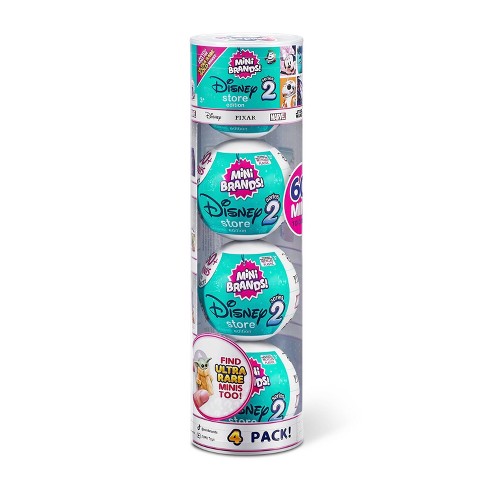 Mini Brands Disney Store Series 2 Capsule 4pk : Target