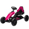 JANSNO Pedal Go Kart Ride-On Toy for Kids 3-8 with Swing Axle, Adjustable Seat, Handbrake, Shock-Absorbing Wheels - 3 of 4