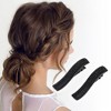Unique Bargains Fashion Wavy Rectangle Hair Clips Hairdo Clip 1 Pair - 2 of 4