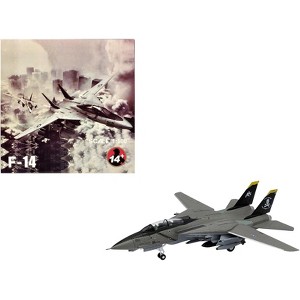 Grumman F-14B Tomcat Fighter Aircraft "VF-103 Jolly Rogers" (2004) United States Navy 1/100 Diecast Model Airplane - 1 of 4