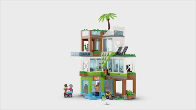 LEGO City Apartment Building Fun Toy Set with Connecting Room Modules 60365
