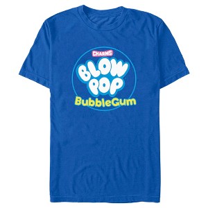 Men's Blow Pop Bubble Gum Emblem T-Shirt - 1 of 4