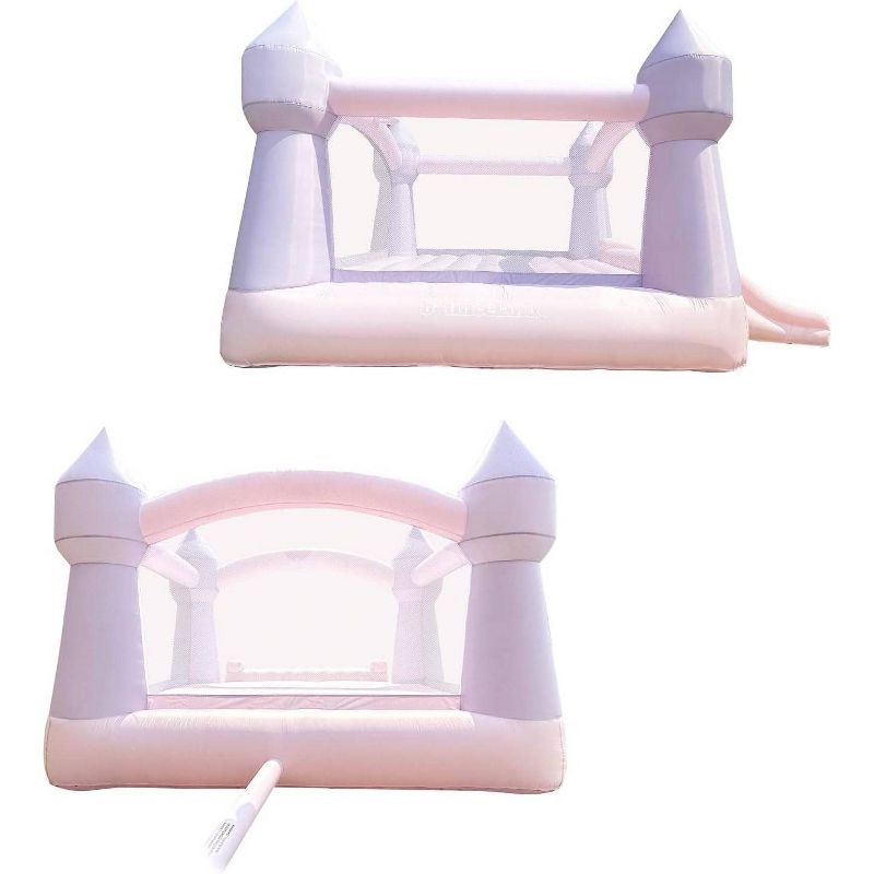 Bounceland Party Castle Cotton Candy Bounce House - Pink, 3 of 9
