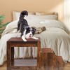 SEVOBAL Pet Steps and Ramps Multi-Level Pet Bunk with Removable Step Indoor Window Perch with Cushion, Scratch Pad, Brown, 30.4"*22.52"*7.48" - 4 of 4
