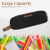 Unique Bargains Pencil Case Cotton Style with Large Capacity for Office Supplies 1 Pc - 3 of 4