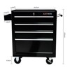 Maggift Tool Boxes and Totes Rolling Chest Storage Cabinet, Garage Organizer, Tool Multifunctional Storage Box, Black, 24.2"*12.9"*29.9" - 4 of 4