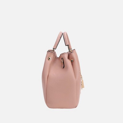 MKF Collection Shoulder Bag with Adjustable Strap, Isidora | MKF Collection by Mia K - Black — фото 7