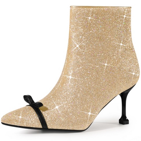 Target sale gold boots