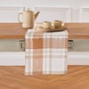Solino Home Linen Plaid Table Runner | Fall Harvest Plaid - 2 of 4
