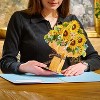 Paper Love HugePop 3D Sunflower Bouquet Pop Up Card, With Detachable Paper Bouquet, Gift for All Occasions - Jumbo 10" x 14" Cover - 3 of 4
