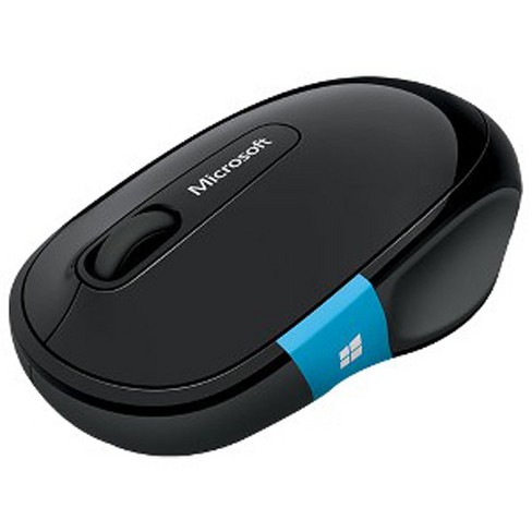 Microsoft Bluetooth Mouse - Black. Comfortable design, Right/Left Hand Use,  4-Way Scroll Wheel, Wireless Bluetooth Mouse for PC/Laptop/Desktop, works