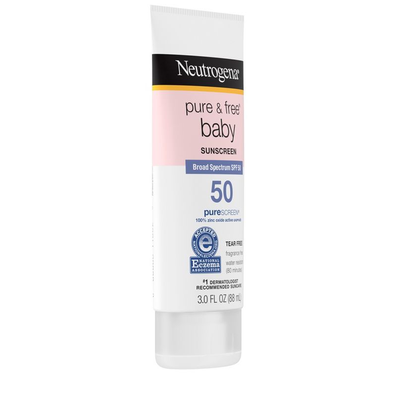 Neutrogena Pure & Free Baby Sunscreen Lotion - SPF 50 - 3 fl oz, 6 of 13