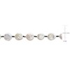EVERLY JEWELRY | 14-15mm Cultured Freshwater Pearl and Black Spinel Endless Giftable Necklace, 40 inc - 2 of 4