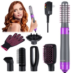NEXPURE Hair Dryer Brush, Hot Air Brush, Blow Dryer Brush Tool Set for Straightener,Dryer and Curling,No Heat Damage - 1 of 4