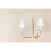 Mitzi Mariana 3 - Light Chandelier in  Textured White - 4 of 4