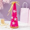 Juvale 4 Pack Craft Foam - Foam Cones for Crafts, Trees, Holiday Gnomes, Christmas Decorations, DIY Art Projects (13.5x5.5 In) - 4 of 4