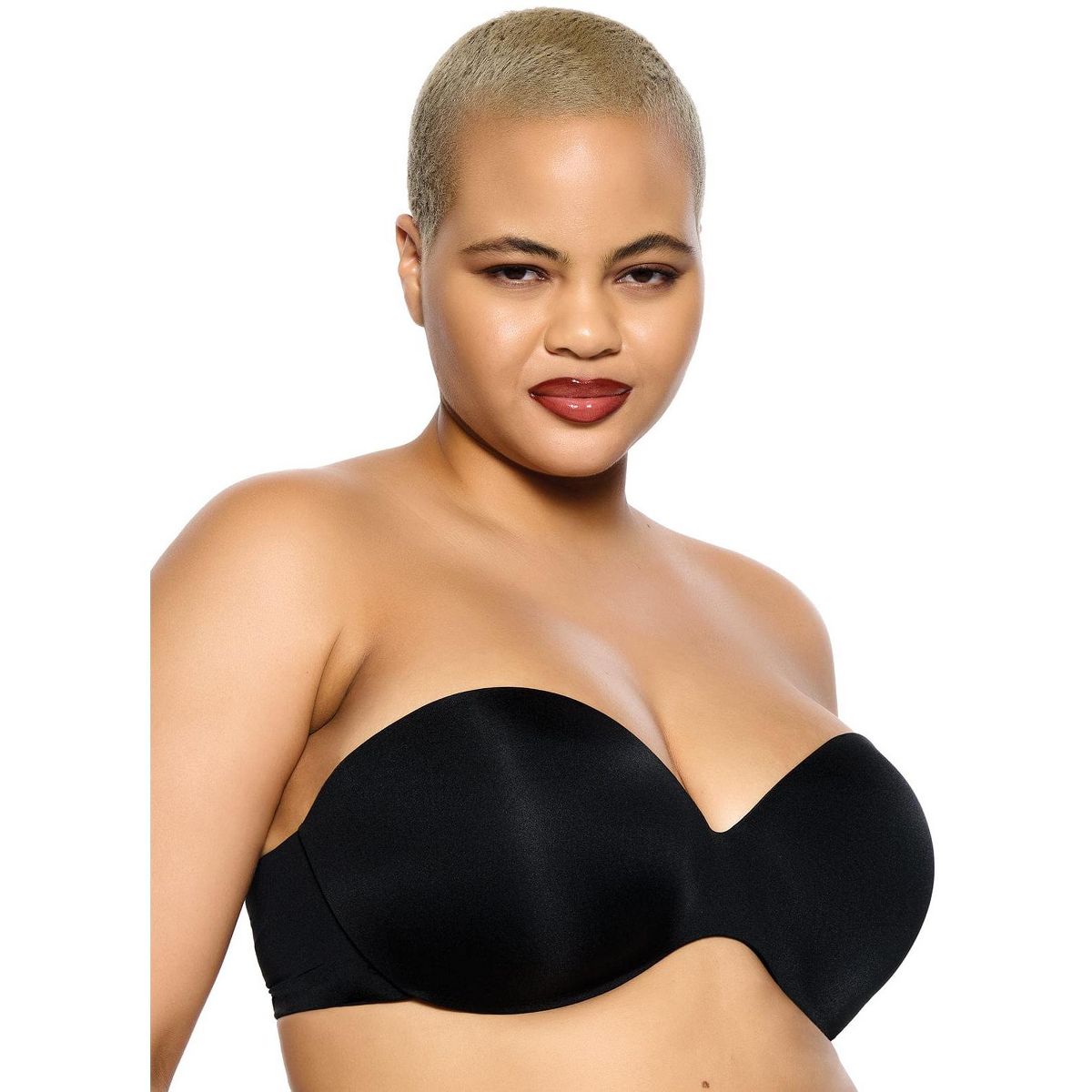 Women's Body Luxe Strapless Underwire Bra - Full Coverage, Seamless, Smooth, Secure Fit - Felina - thumbnail 2