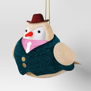 Christmas Featherly Friends Ornament Knit Scarf - Wondershop™ - 1 of 3