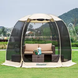 Outdoor Instant Pop-Up Screened Tent - Alvantor