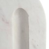 Marble Decorative Arch Sculpture - Modern Stone Accent for Home, Office, Bedroom, Living Room - 4 of 4