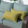 Moda Furnishings Outdoor Reversible Throw Pillow (Set of 2) - 2 of 4