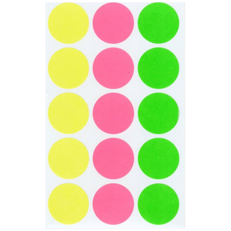 300ct Dot Stickers Neon - up &#38; up&#8482;, 2 of 4