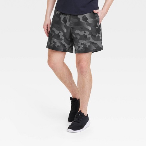 Army print hot sale shorts mens