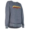 NBA Denver Nuggets Women's Burnout Crew Neck Fleece Sweatshirt - image 3 of 4