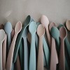 Mushie Silicone Feeding Spoons, Thyme/Natural – Wild Ivy