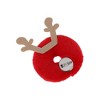 Unique Bargains Christmas Brooches Santa Claus Plush Red White 1 Pcs - 4 of 4