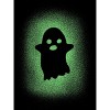 Youth Glowing Ghost Glow In The Dark T Shirt Cool Halloween Disguise Tee - Crazy Dog Youth T Shirt - 2 of 4