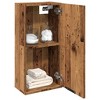 CLIHOME Modern 26.4" H Wall-Mounted Bathroom Storage Cabinet Engineered Wood Medium - 2 of 4