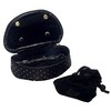 Speert Evening Star Designer Purse Cosmetic Zippered Bag Style 4072 (BLACK) - 3 of 4