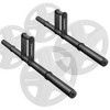 Philosophy Gym Farmers Walk Handles Pair - Barbell Style Grip Farmer Carry Bar Set for Weight Training - 2 of 4