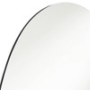Possini Euro Design Brando Round Decorative Wall Mirror Modern Silver Frameless 37 3/4" Wide Bedroom Living Room Home House Office - 3 of 4