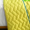 Slickblue Full/Queen Size Quilt Set with Shams, Intricate Vermicelli Quilting, Patchwork Design, 3 Piece Set - 4 of 4