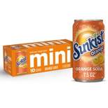 Sunkist Orange Soda - 10pk/7.5 fl oz Mini Cans