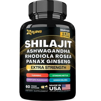 Zoyava Shilajit All in One Supplement - ShilaStrength, 60ct